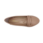 Ballerinas Mandy para mujer color nude