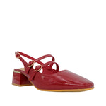 Tacones slingback Stacy para mujer color rojo