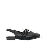 Ballerinas slingback Fiore para niña color negro