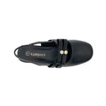 Ballerinas slingback Fiore para niña color negro