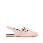 Ballerinas slingback Fiore para niña color blush