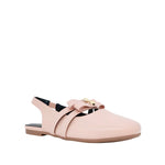 Ballerinas slingback Fiore para niña color blush