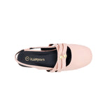 Ballerinas slingback Fiore para niña color blush