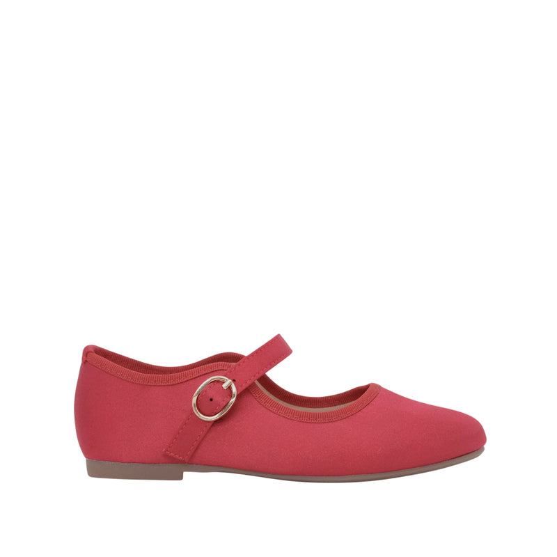Ballerinas Stella para niña color burgundy
