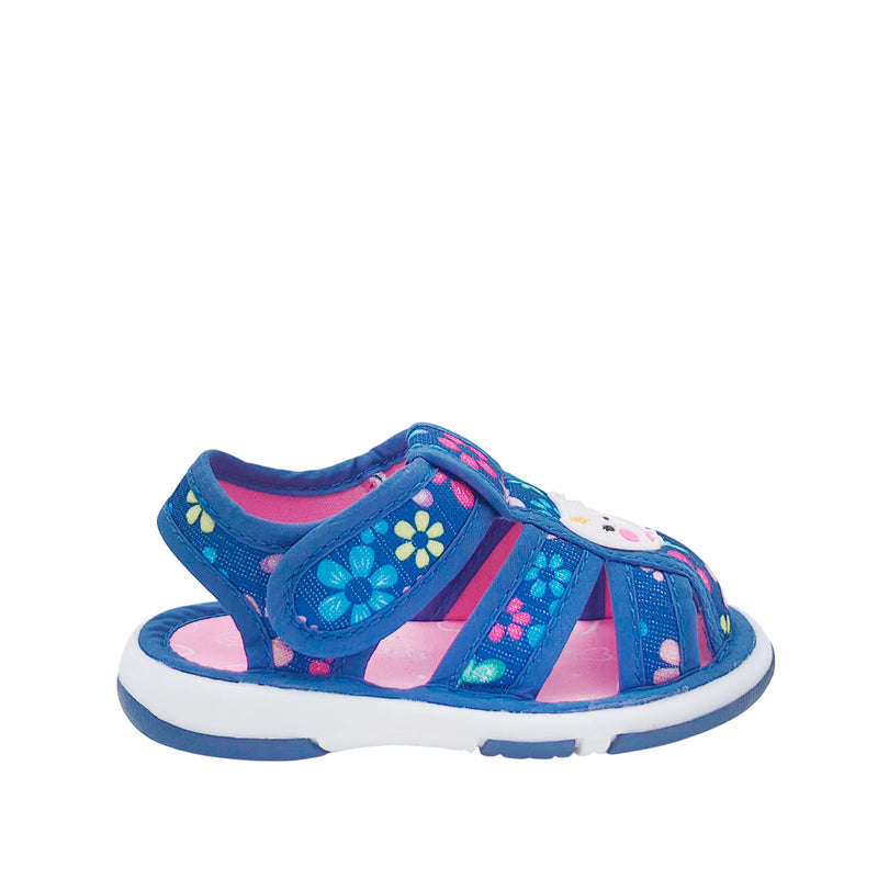 Sandalias Leslie para infante color azul