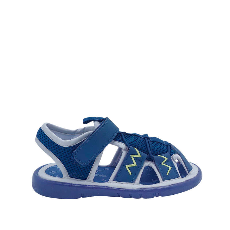 Sandalias Donald para infante color navy