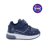 Tennis con luces Henry para infante color negro