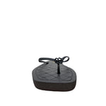 Sandalias flats Dony para mujer color negro