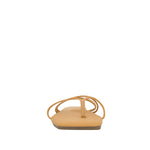 Sandalias flats Karim para mujer color tan