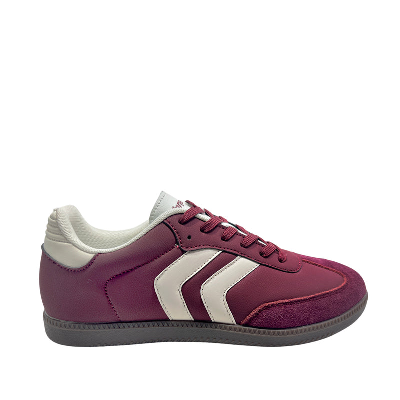 Sneakers Lumba para mujer color burgundy