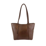 Cartera tote Yeriely para mujer color chocolate