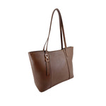 Cartera tote Yeriely para mujer color chocolate