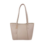 Cartera tote Yeriely para mujer color nude
