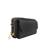 Billetera Lara para mujer color negro