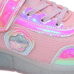 Sneakers con luces Rhinarol para niña color blush