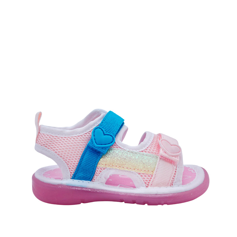 Sandalias Dafne para infante color rosado