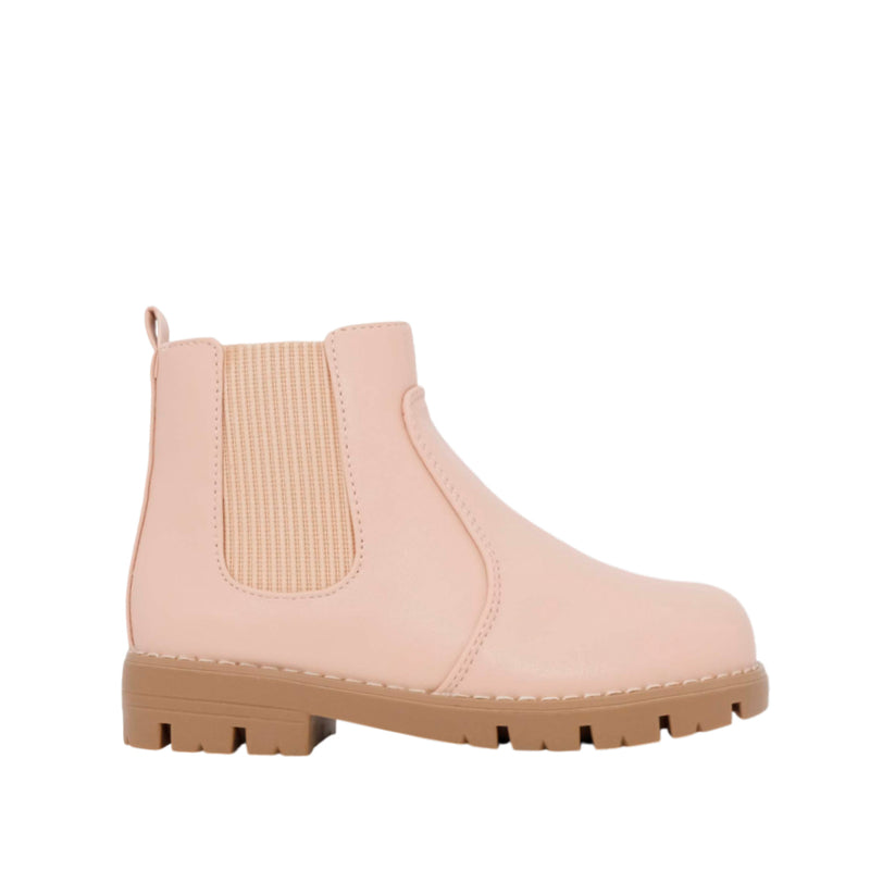Botas Paola para niña color blush