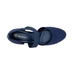 Cuña Nantha para mujer color navy