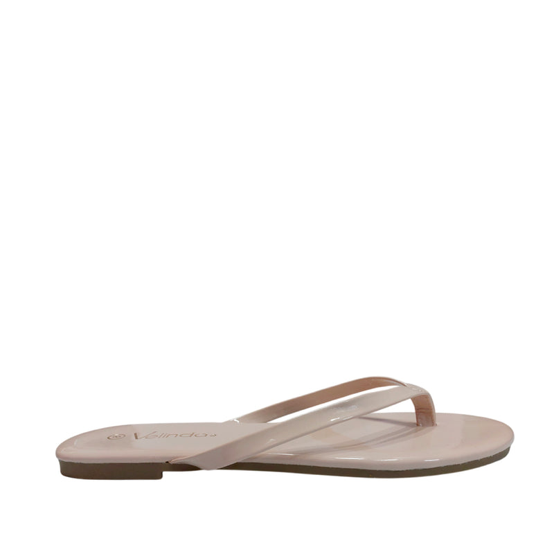 Sandalias flats Karen para mujer color nude