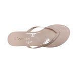 Sandalias flats Karen para mujer color nude