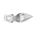 Tacones Celine para mujer color plateado