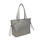 Cartera tote Belinda para mujer color gris