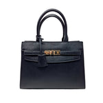 Cartera satchel Alice para mujer color negro