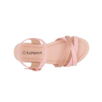 Sandalias Ari para niña color rosado