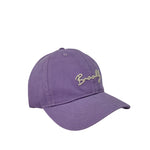 Gorra Brooklyn unisex color morado