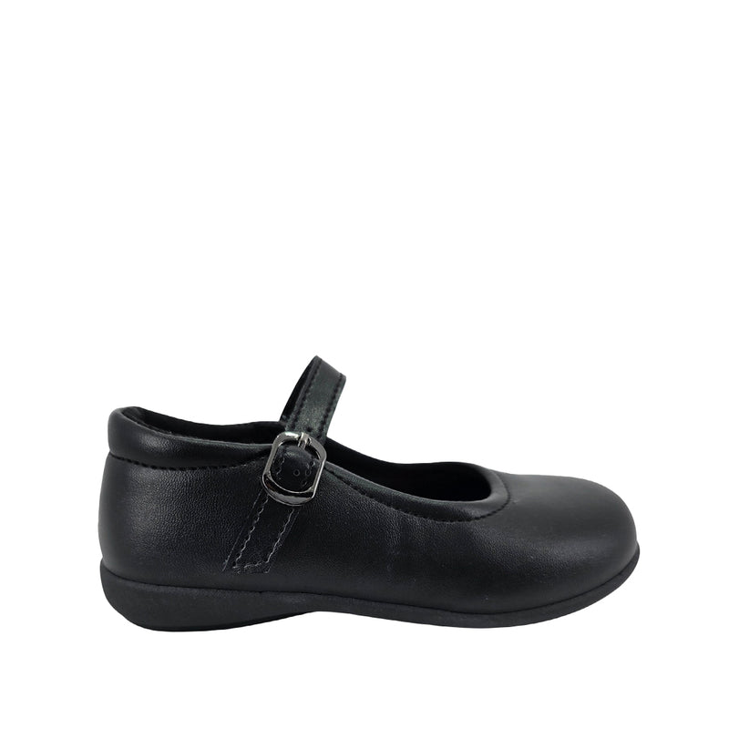 Zapatos escolares Laila para infante color negro