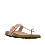 Sandalias Flats Gize para mujer color blush