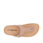 Sandalias Flats Gize para mujer color blush
