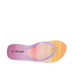 Sandalias Flats Karina para mujer color rosa