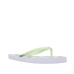 Sandalias Flats Karina para mujer color verde