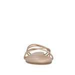 Sandalias flats Katie para mujer color dorado