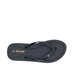 Sandalias Flats Marina para mujer color negro