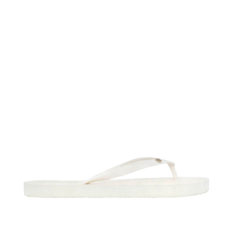 Sandalias Flats Marina para mujer color blanco