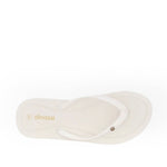 Sandalias Flats Marina para mujer color blanco