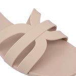 Sandalias flats Roxana para mujer color blush