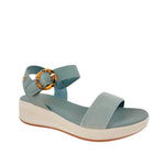 Sandalias Daniela para mujer color celeste