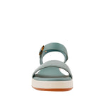 Sandalias Daniela para mujer color celeste