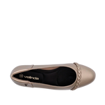 Cuñas Celeste para mujer color plateado