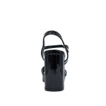 Sandalias de tacón West para mujer color negro