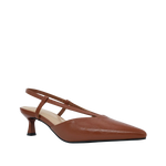 Tacones slingback Jasmin para mujer color tan
