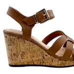 Sandalias Katherin para mujer color tan