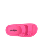 Sandalias Flats Elsa para niña color fucsia