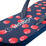 Sandalias Flats Carla para niña color navy