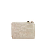 Billetera Lory para mujer color hueso