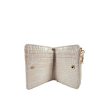 Billetera Lory para mujer color hueso