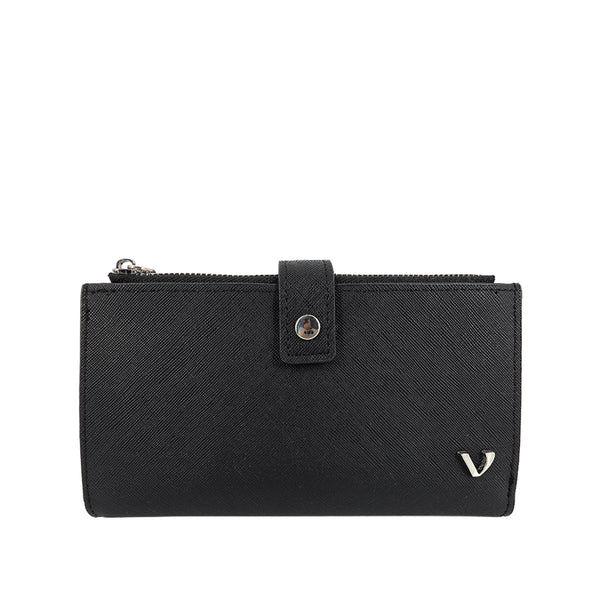Billetera Coti para mujer color negro